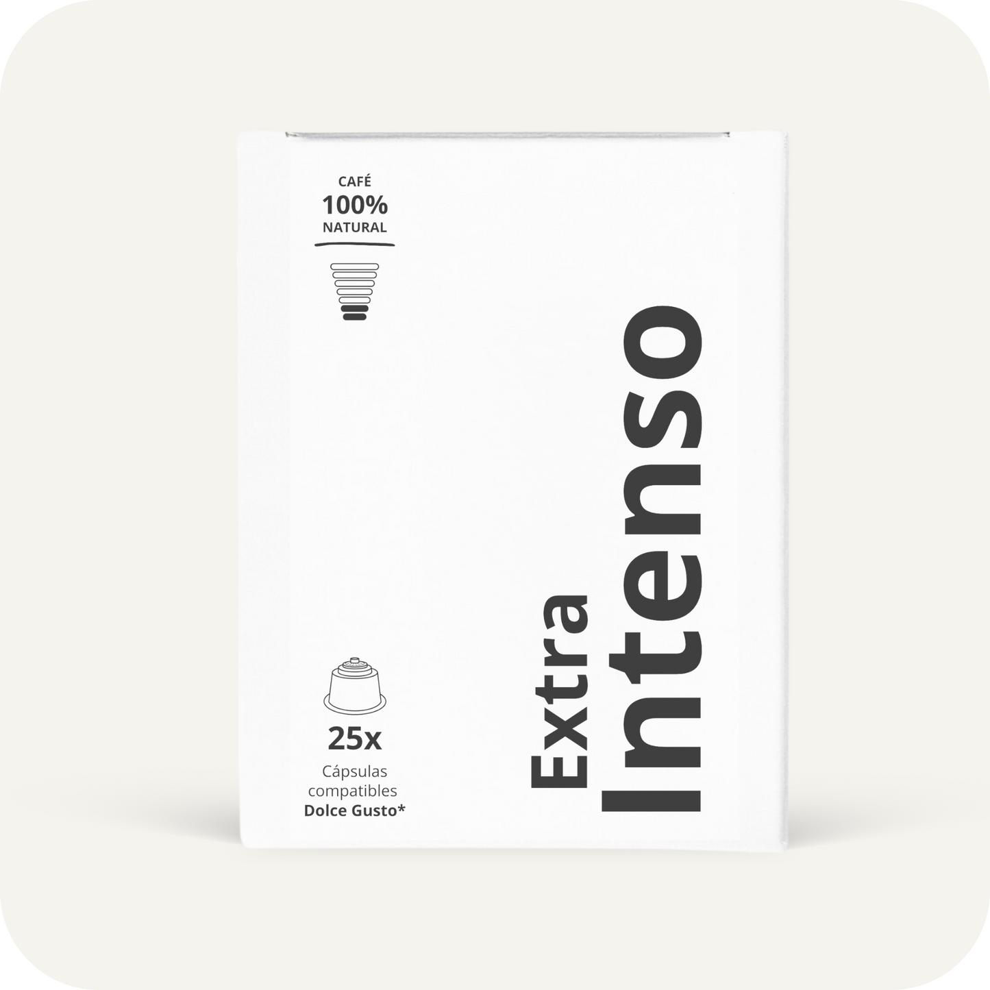 Extra Intenso - 25 cápsulas compatibles Dolce Gusto*