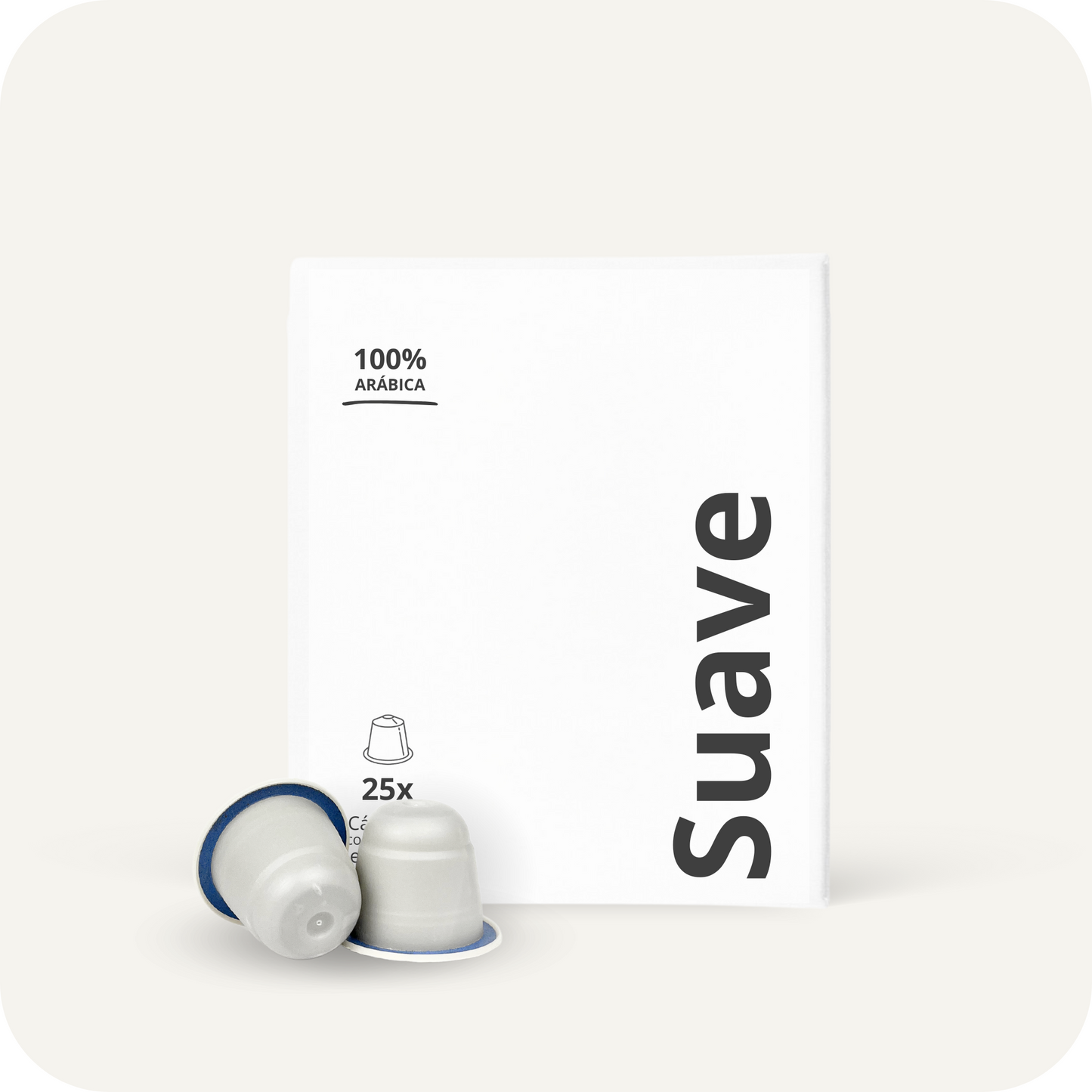 Suave - 25 cápsulas compatibles Nespresso*